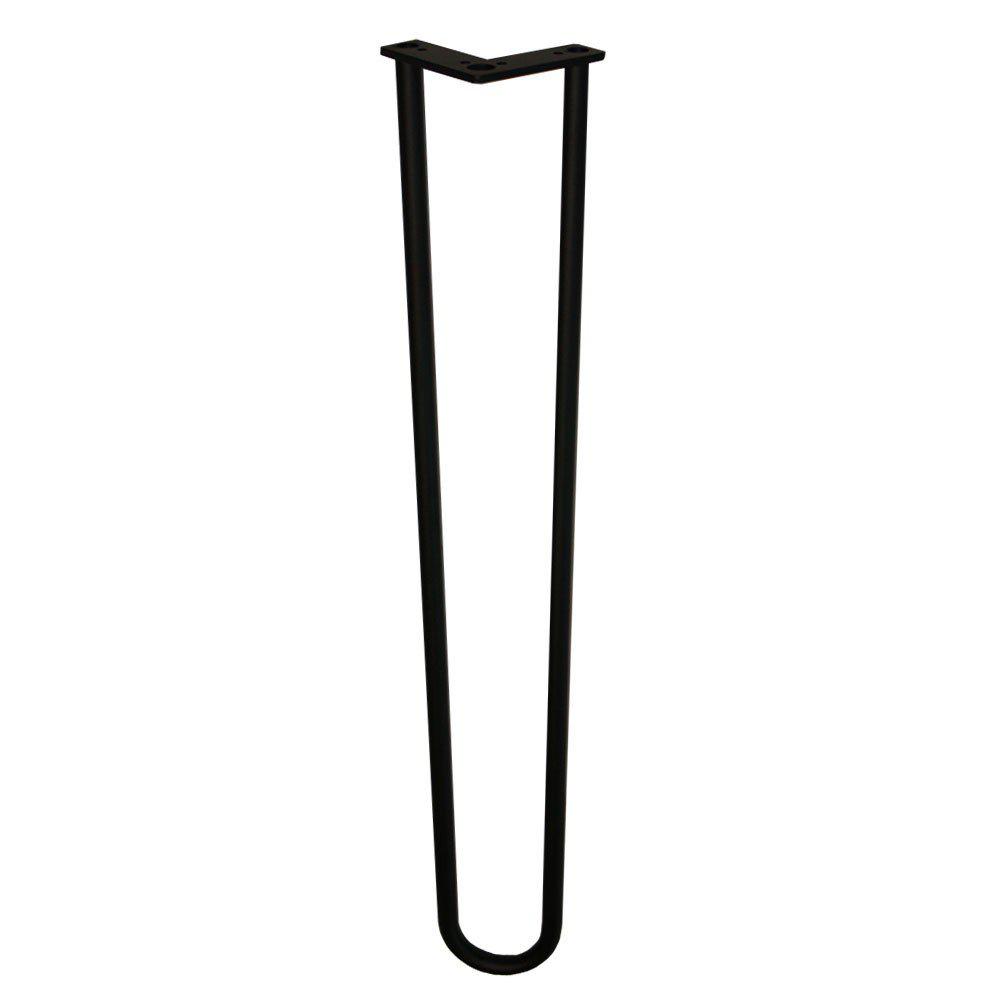 Image of Hairpin zwart hairpin Ø 1,6 cm en hoogte 71 cm van staal