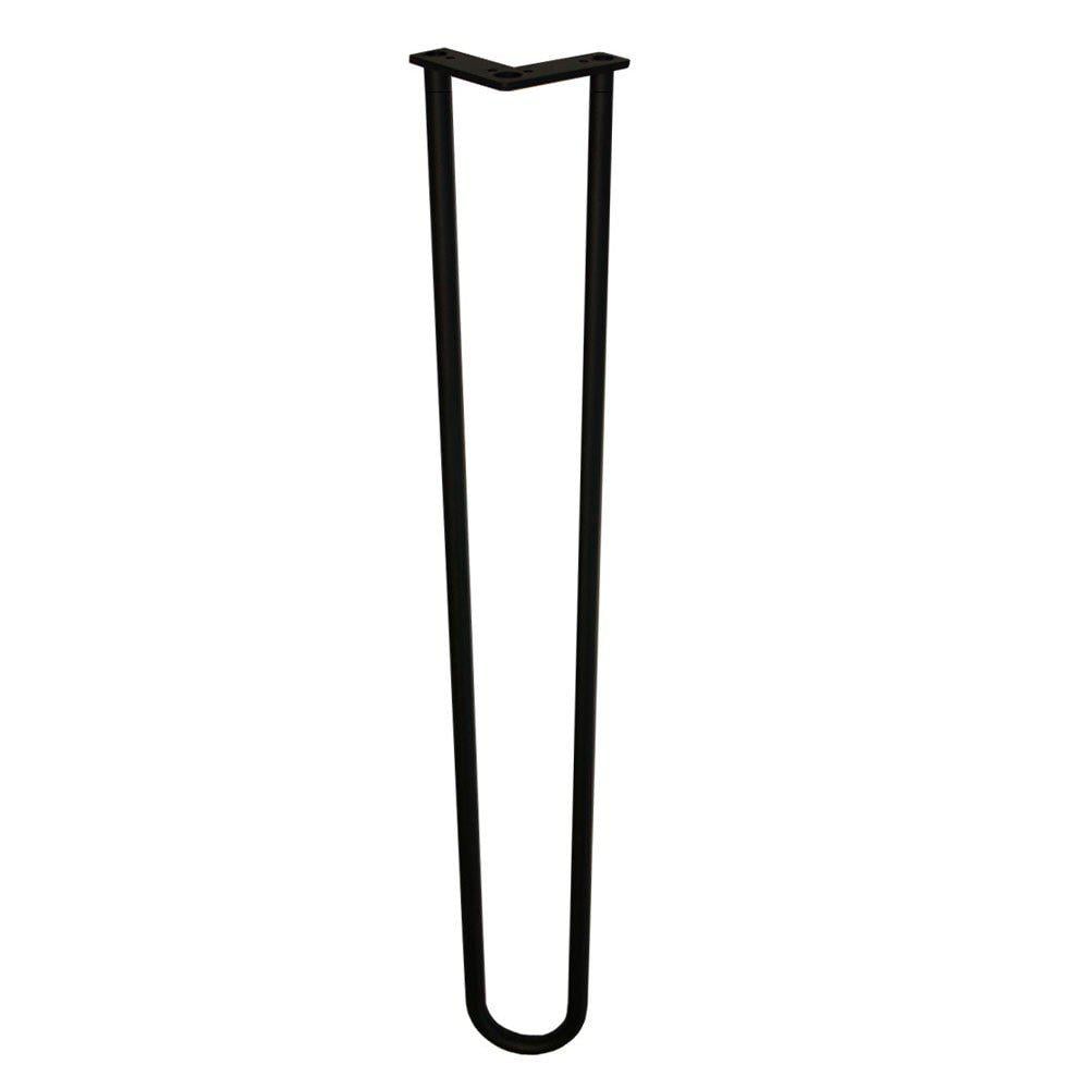 Image of Zwarte hairpin tafelpoot 85 cm