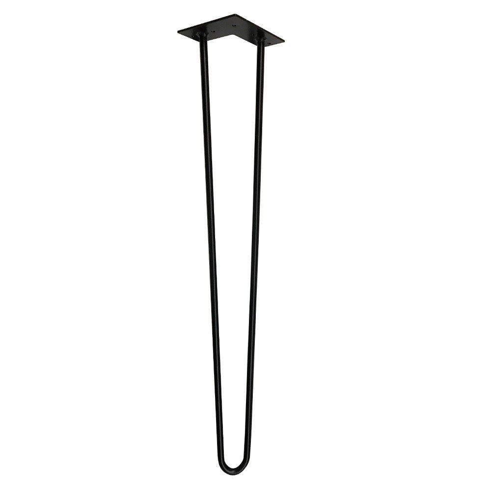 Image of Hairpin zwart hairpin Ø 1,2 cm en hoogte 71 cm van staal