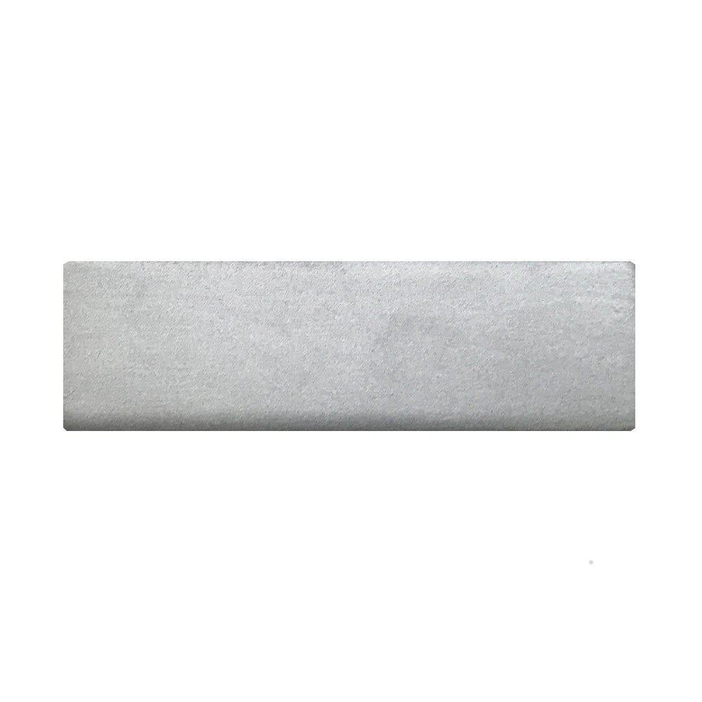 Image of Rechthoekige zilveren houten meubelpoot 4,5 cm