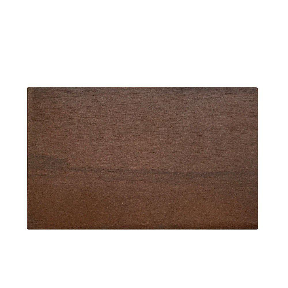 Image of Meubelpoot kersen rechthoek 15 bij 5 cm en hoogte 9 cm van massief hout