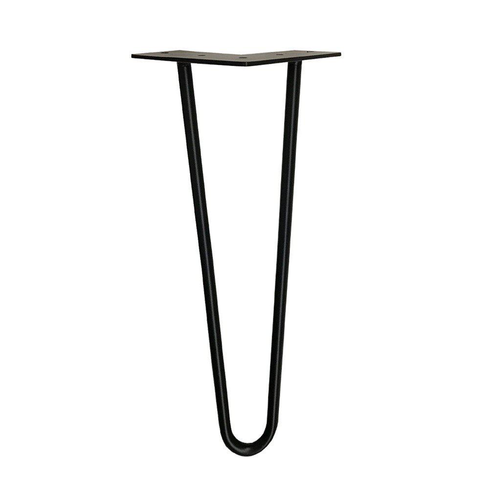 Image of Hairpin zwart hairpin Ø 1,2 cm en hoogte 25 cm van staal