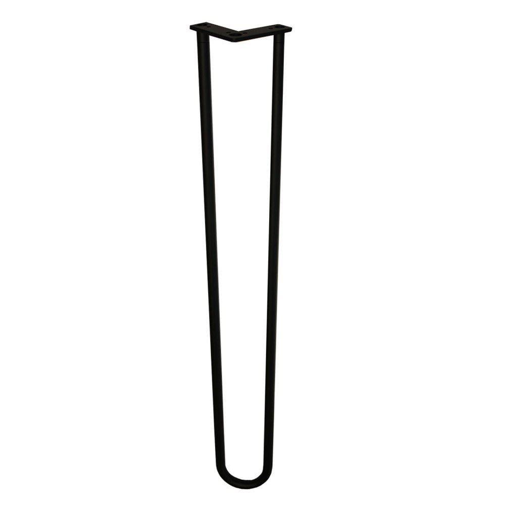 Image of Hairpin zwart hairpin Ø 1,6 cm en hoogte 95 cm van staal
