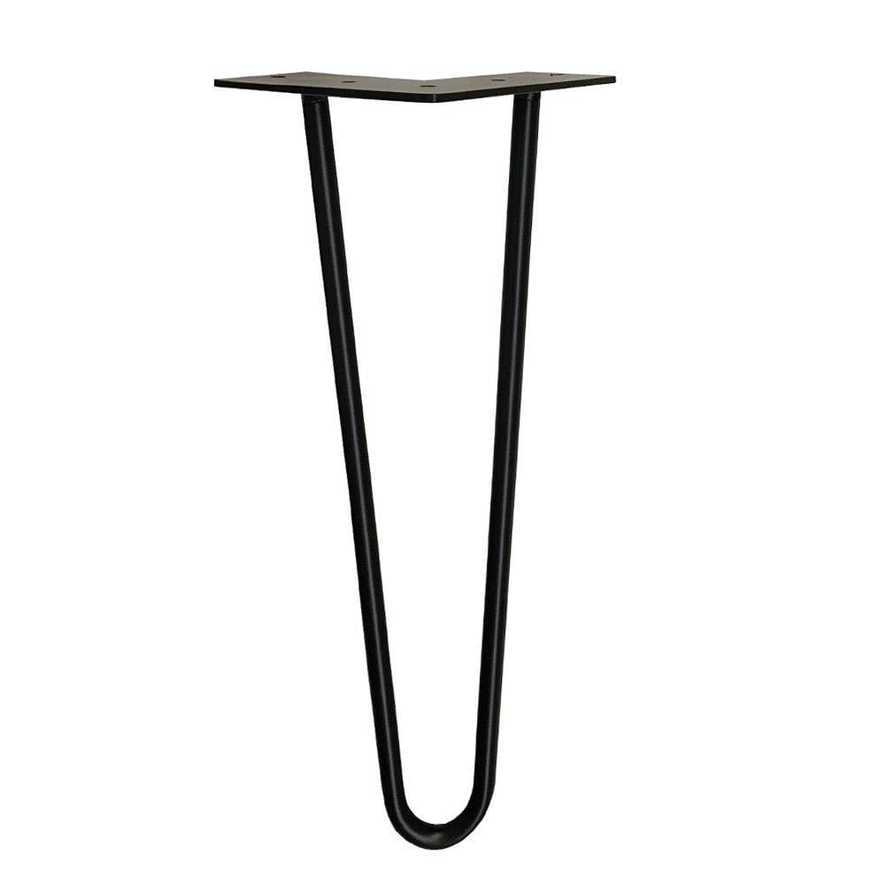 Image of Hairpin zwart hairpin Ø 1,2 cm en hoogte 45 cm van staal