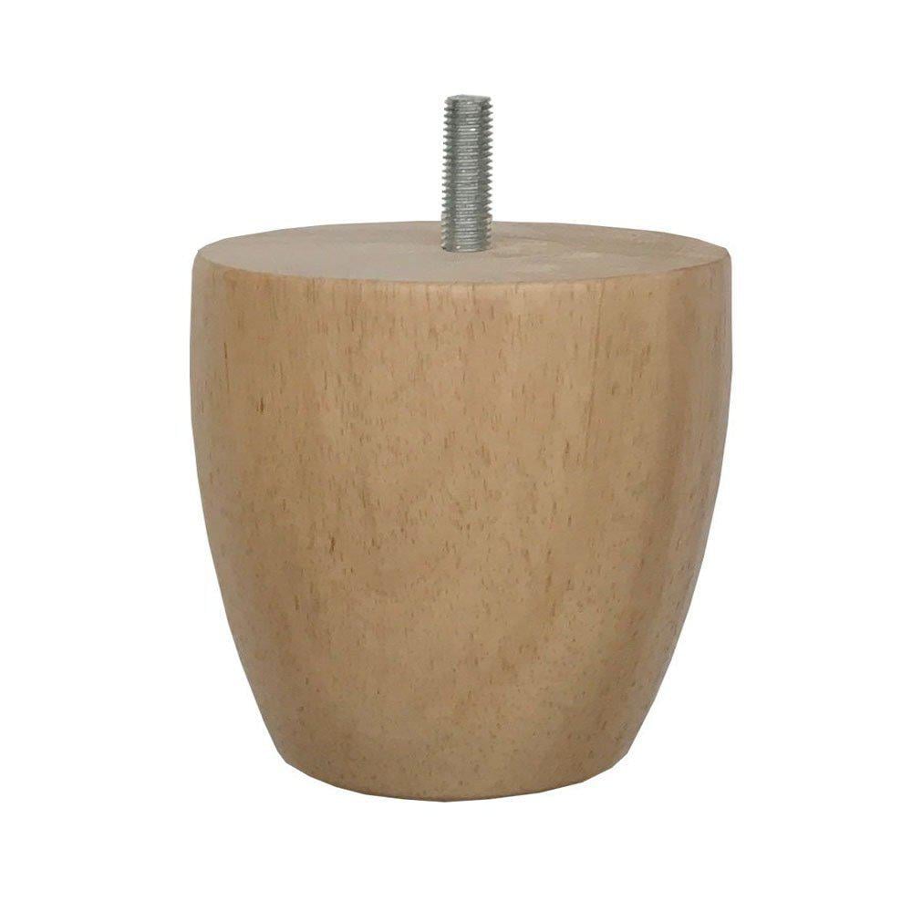 Image of Ronde houten meubelpoot 8 cm (M8)