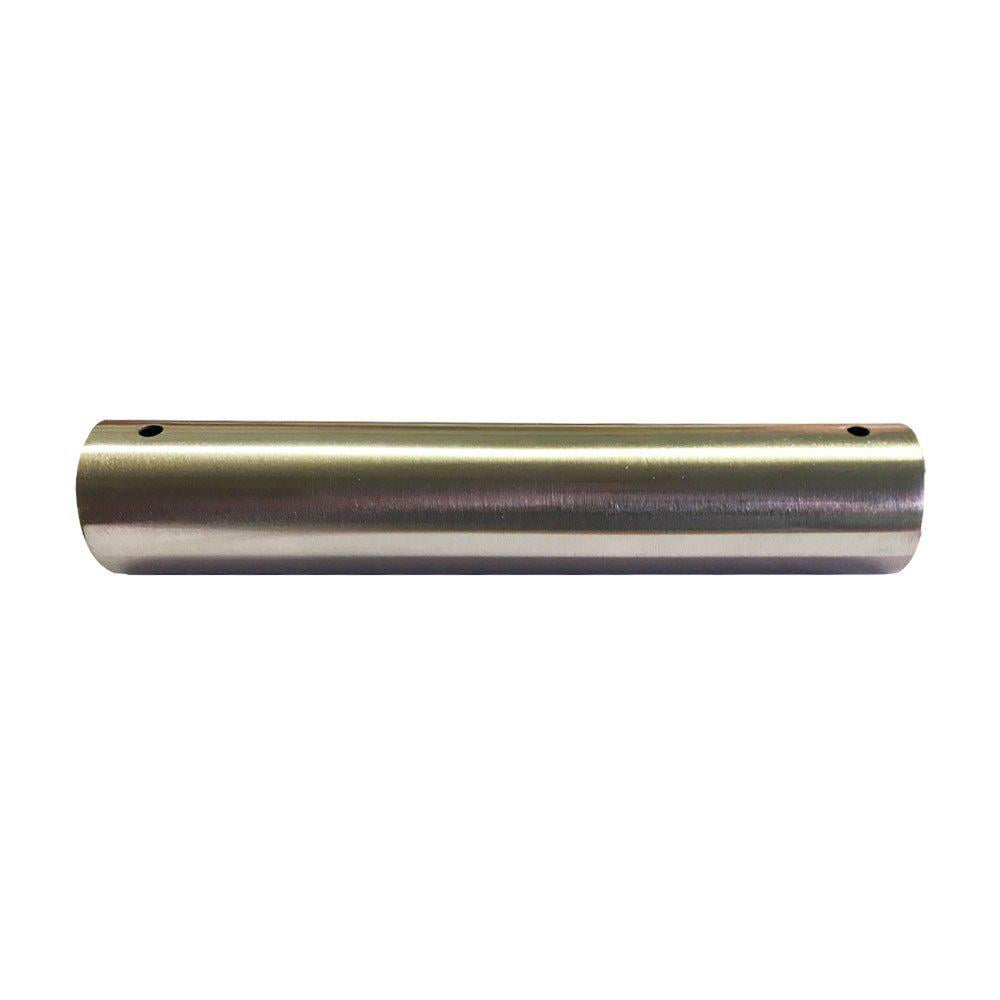 Image of Meubelpoot rvs look rond 22 bij 4 cm en hoogte 4 cm van staal