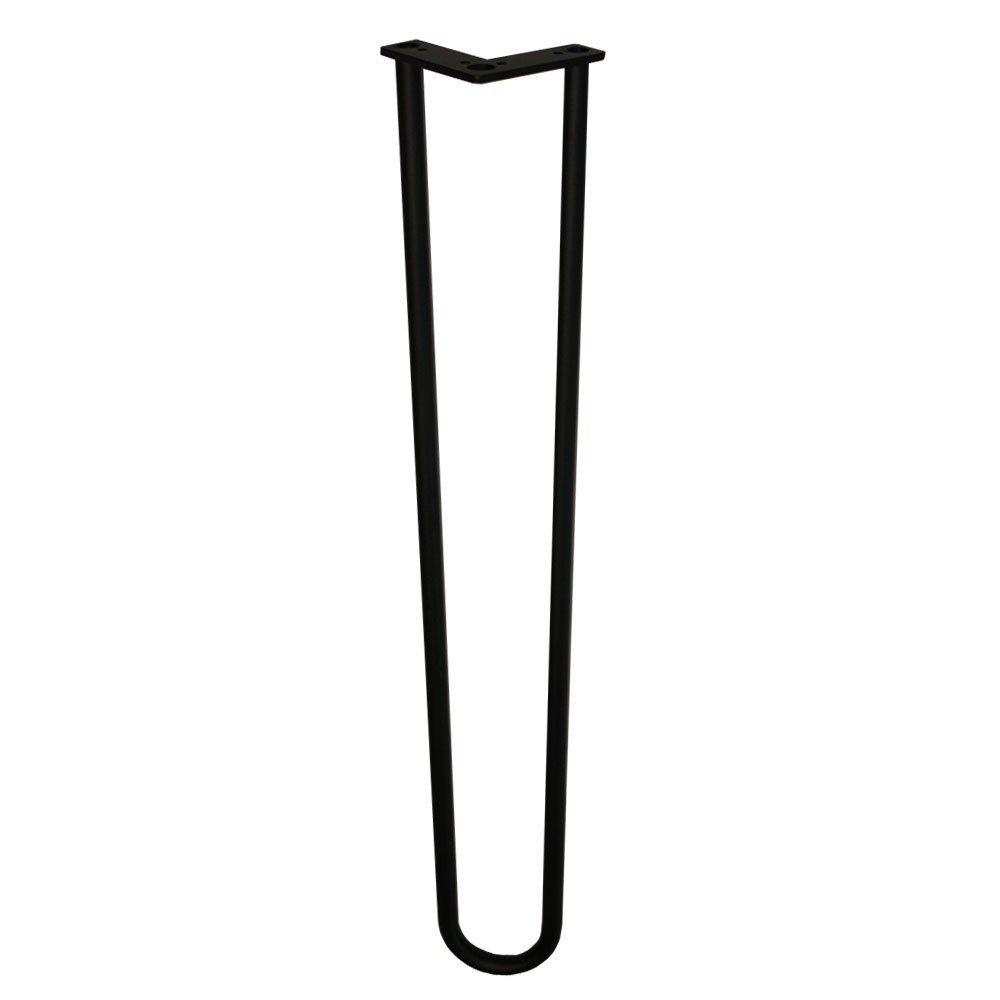 Image of Hairpin zwart hairpin Ø 1,6 cm en hoogte 60 cm van staal