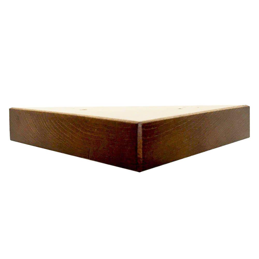 Image of Kersen houten driehoek meubelpoot 3 cm