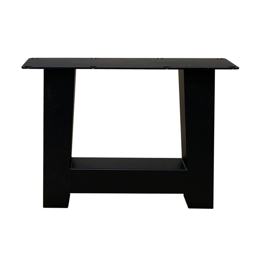 Image of Set zwarte A tafelpoten 40 cm (koker 8 x 8)