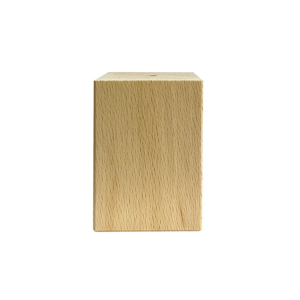 Image of Vierkanten houten meubelpoot 7 cm