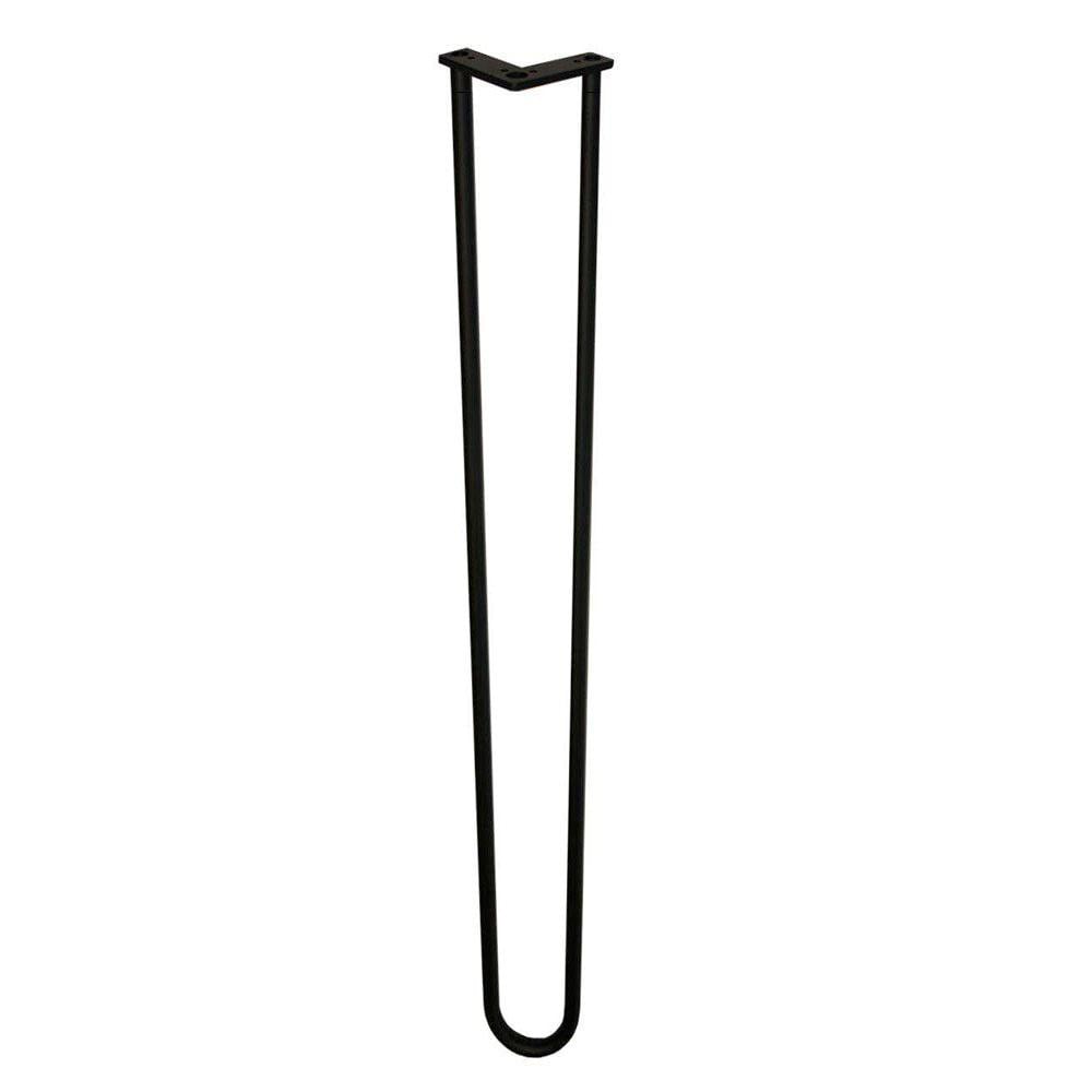 Image of Zwarte hairpin tafelpoot 105 cm