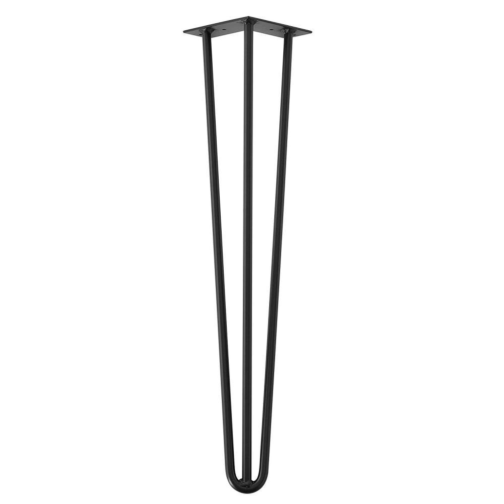 Image of Hairpin zwart hairpin Ø 1,2 cm en hoogte 55 cm van staal