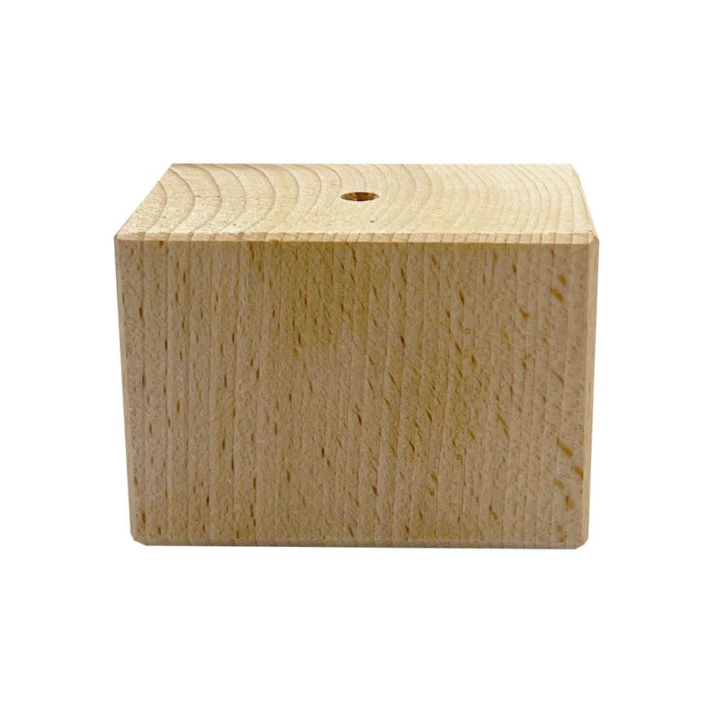 Image of Kleine vierkanten houten meubelpoot 5 cm