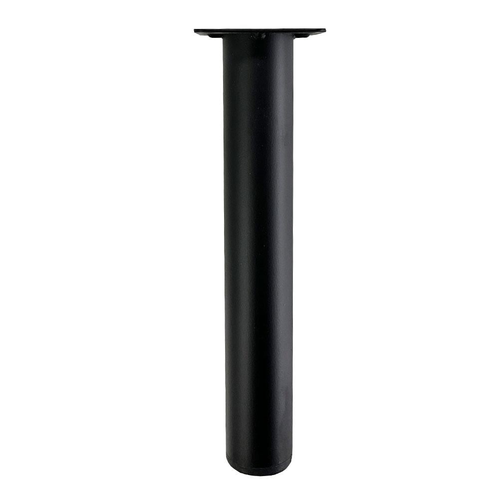Image of Meubelpoot zwart rond Ø 3,2 cm en hoogte 20 cm van staal