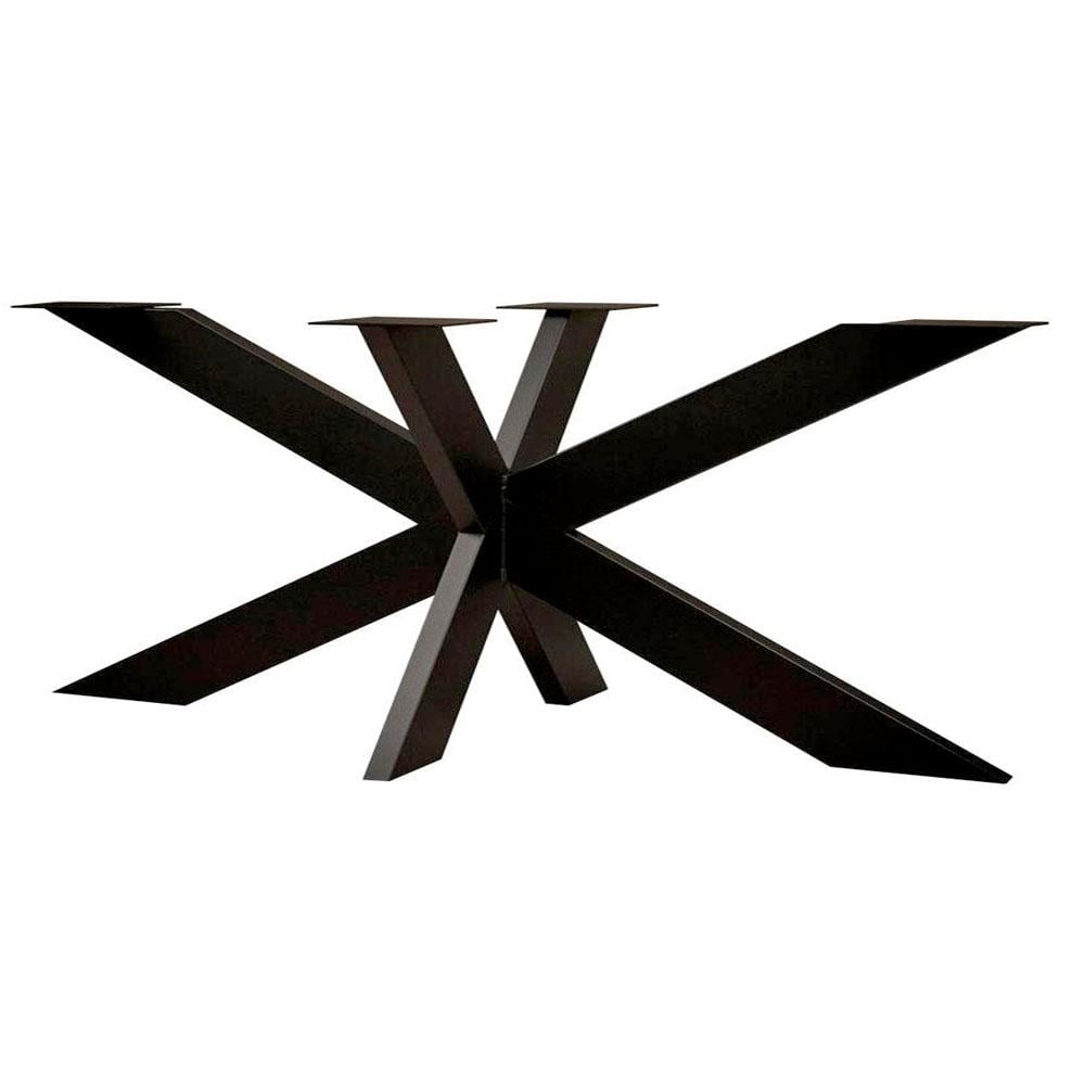Image of Matrix zwart spinpoot 160 bij 70 cm en hoogte 72 cm van staal (koker 10 x 3 cm)