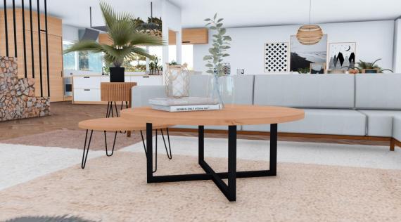 Industriële meubelpoten in scandinavisch design: een gedurfde harmonie